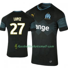 Fußballtrikots Olympique Marseille Lopez 27 2018-2019 Kurzarm Auswärts-trikot kaufen